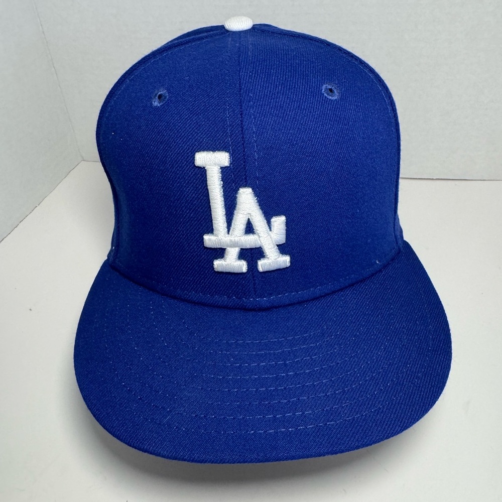Los Angeles Dodgers 2023 Post Season Side Patch 59FIFTY Fitted. Blue 6 7/8